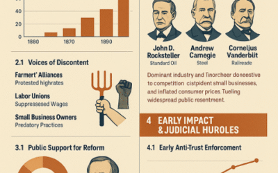 John Sherman Antitrust Act Infographic